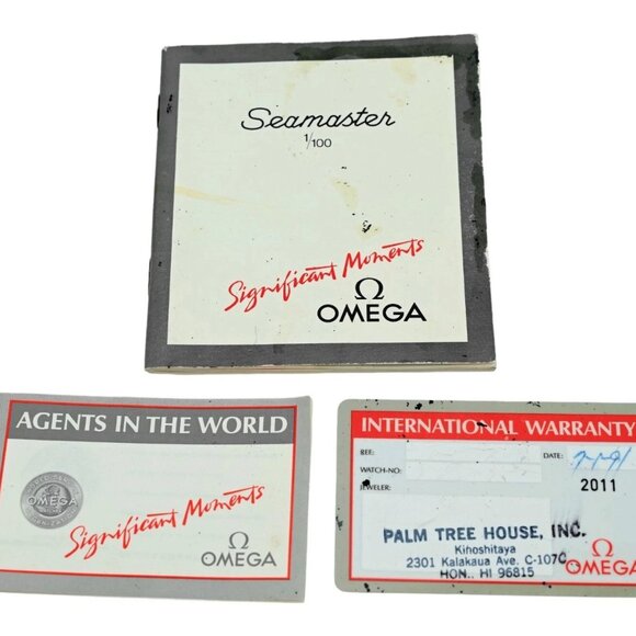 1988 Omega Men's 38mm Polaris Seamaster Ani-Digi Olympic Edition Watch 386.1232! - Picture 11 of 11